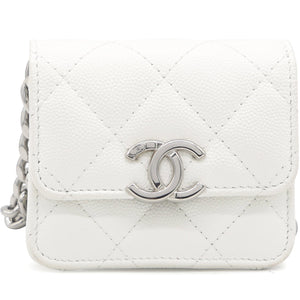CC Calfskin white 2022 Mini