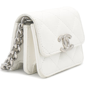 CC Calfskin white 2022 Mini