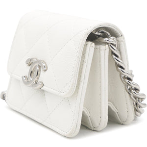 CC Calfskin white 2022 Mini