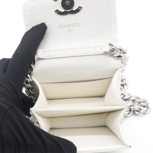 CC Calfskin white 2022 Mini