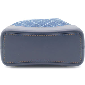 Gabrielle Backpack in Denim/Blue Leather