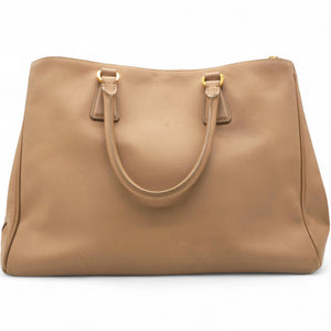 Saffiano Lux Large Tote Sabbia Beige