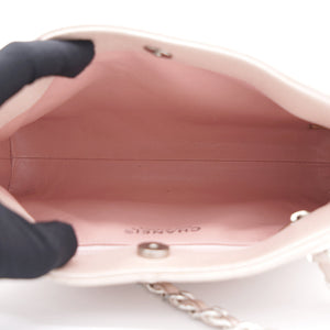 Pearlecent Pink Quilted Vintage Small Tote Bag