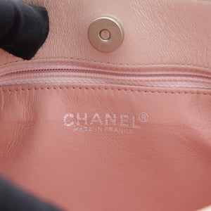 Pearlecent Pink Quilted Vintage Small Tote Bag