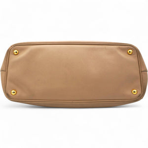 Saffiano Lux Large Tote Sabbia Beige