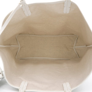 White Goyardine Coated Canvas Saint Louis PM Tote