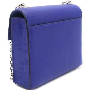 Chevre Mini Verrou Chaine Bag Blue