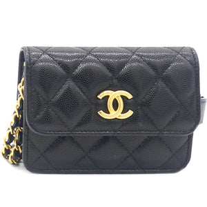 Mini Caviar Card Case on Chain