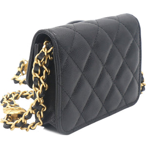 Mini Caviar Card Case on Chain