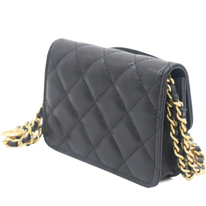 Mini Caviar Card Case on Chain