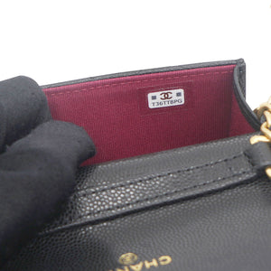 Mini Caviar Card Case on Chain