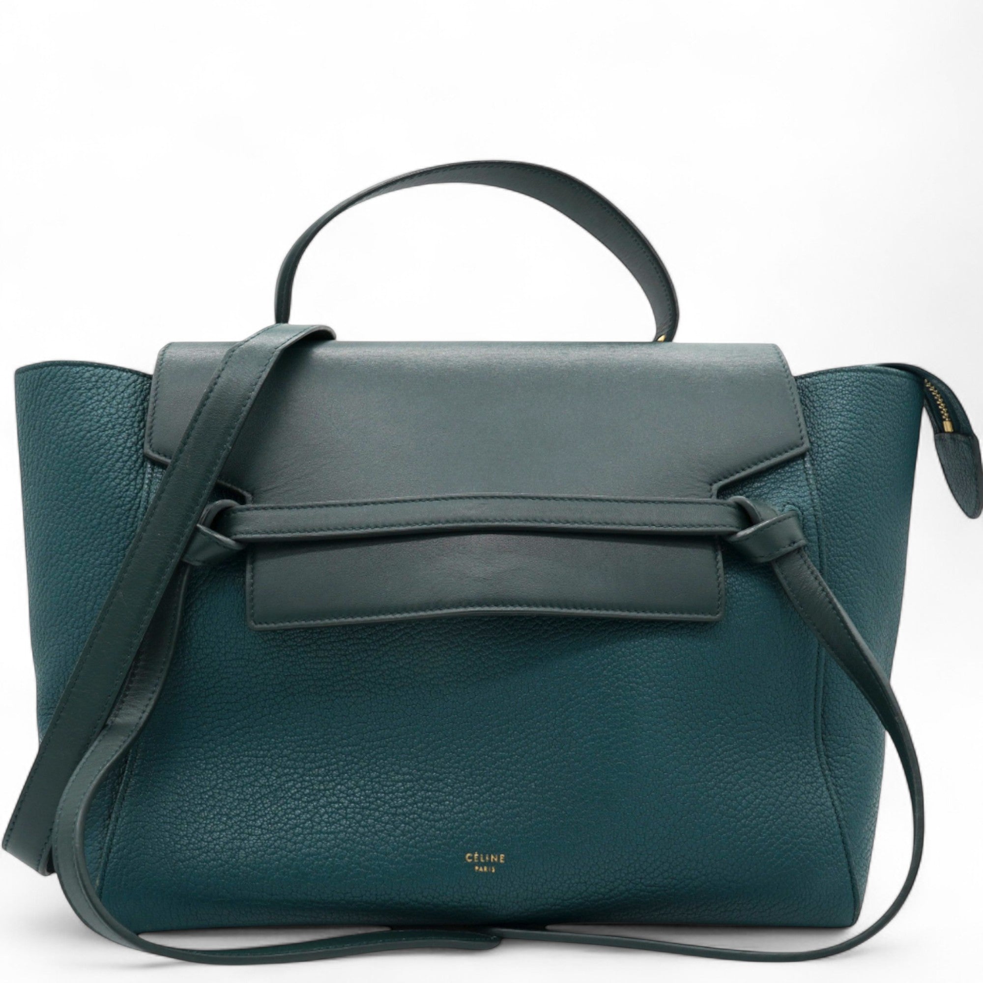 Grained Micro Belt Bag Amazone