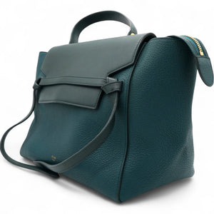 Grained Micro Belt Bag Amazone