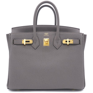 Birkin 25 Togo Gris Etain