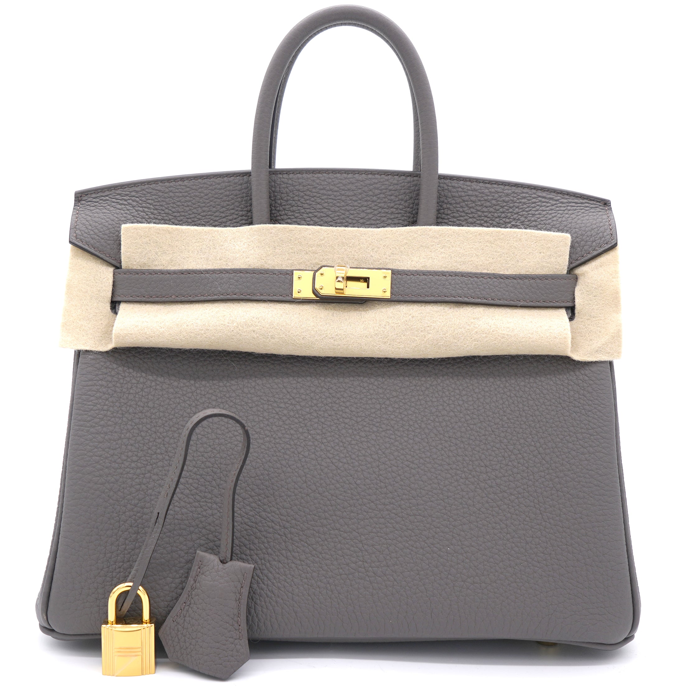 Birkin 25 Togo Gris Etain