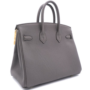Birkin 25 Togo Gris Etain