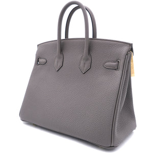 Birkin 25 Togo Gris Etain