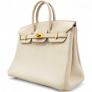 Togo Birkin 25 White