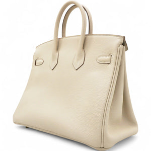 Togo Birkin 25 White