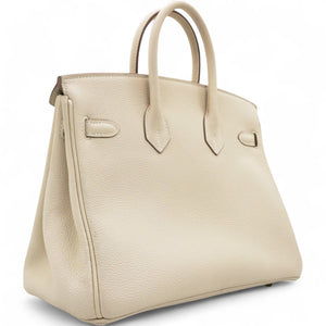 Togo Birkin 25 White