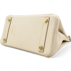 Togo Birkin 25 White