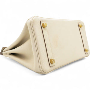 Togo Birkin 25 White