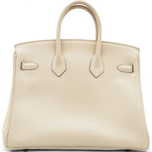Togo Birkin 25 White