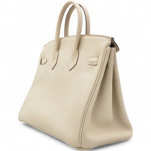 Togo Birkin 25 White