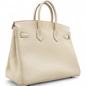 Togo Birkin 25 White