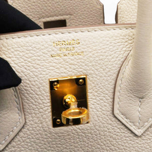 Togo Birkin 25 White