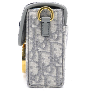 30 Montaigne Box Bag Gray Dior Oblique Jacquard