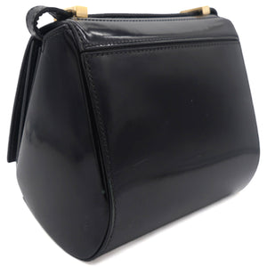 Black Box Leather Pandora Box Mini Crossbody Bag