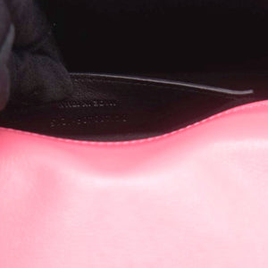 Grain De Poudre Classic Monogram Kate Clutch Pink