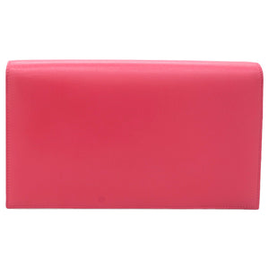 Grain De Poudre Classic Monogram Kate Clutch Pink
