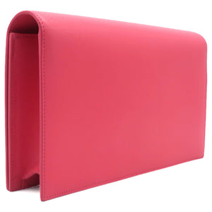 Grain De Poudre Classic Monogram Kate Clutch Pink