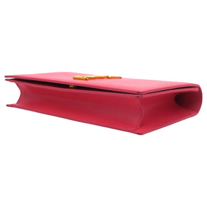 Grain De Poudre Classic Monogram Kate Clutch Pink