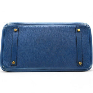 Togo Birkin 35 Bleu Brighton