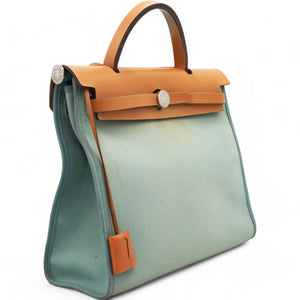 Toile Officier Barenia Herbag Zip PM 31 Ciel Natural