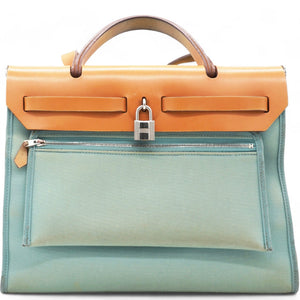 Toile Officier Barenia Herbag Zip PM 31 Ciel Natural