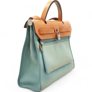 Toile Officier Barenia Herbag Zip PM 31 Ciel Natural