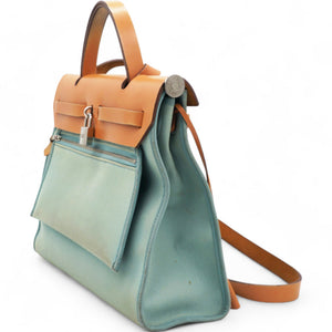 Toile Officier Barenia Herbag Zip PM 31 Ciel Natural