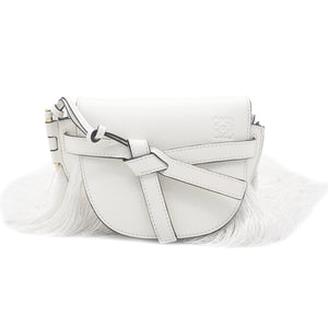 White Gate Fringe Mini Bag