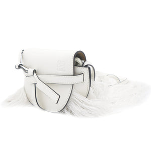 White Gate Fringe Mini Bag