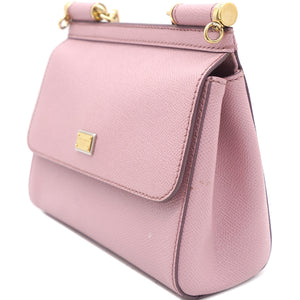 Dauphine Small Miss Sicily Satchel Rosa Carne