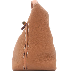 Togo and Swift Leather 24/24 35 Bag Gold 37