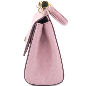 Dauphine Small Miss Sicily Satchel Rosa Carne