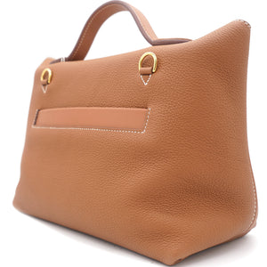 Togo and Swift Leather 24/24 35 Bag Gold 37