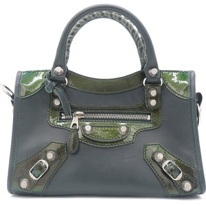 Classic Mini City Bag Dark Green