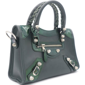 Classic Mini City Bag Dark Green