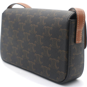 Triomphe Canvas and Calfskin Tan